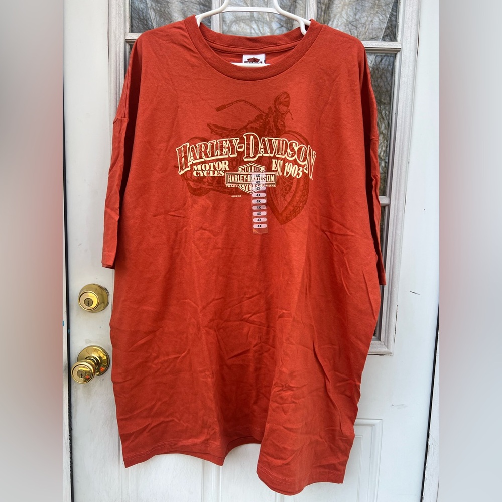 NWT Smoky Mountain Harley-Davidson Graphic Tee-Pigeon Forge, TN-Men’s 4XL